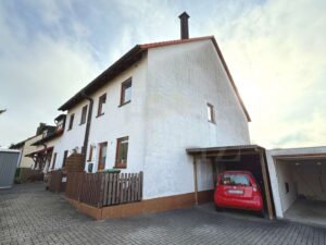 Hofansicht Carport